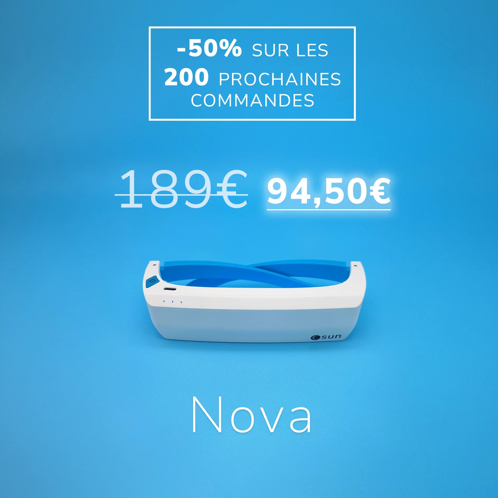 Nova, Lunettes de luminothérapie